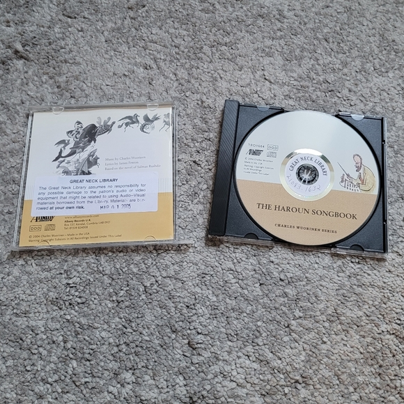 The Haroun Songbook Charles Wuorinen Series Music CD Ex-Library Rare - Picture 2 of 4